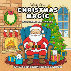 Christmas Magic With Santa and Friends Front Cover