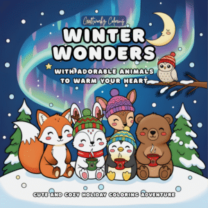 Winter Wonders With Adorable Animals to Warm Your Heart Front Cover